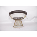 Leather Warren Platner Mazuva ano Dining Chigaro